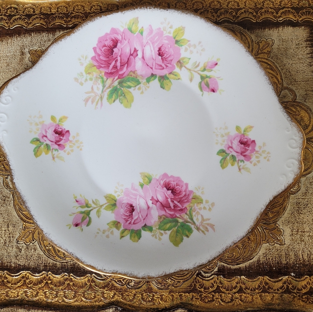 Royal Albert American Beauty Cake Plate